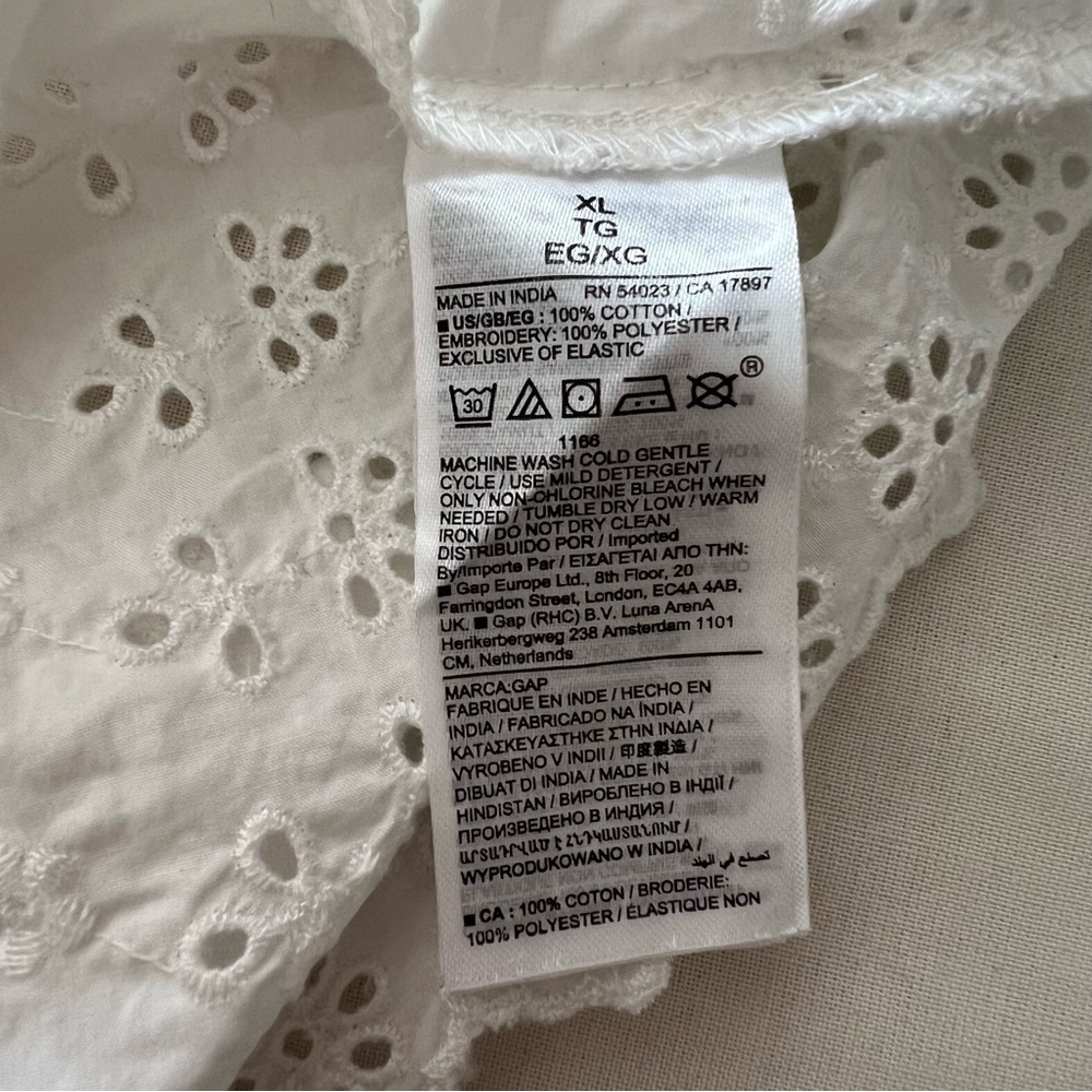 DÔEN x Gap Eyelet dress in White - Picture 16 of 16